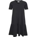 Casual Svarta T-Shirt klänningar från Kaffe i Storlek S för Damer 
