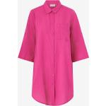 Rosa Skjortklänningar från Kaffe i Storlek L i Bomull för Damer 