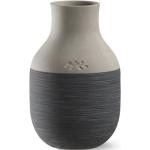 Antracit-grå Vaser från Kähler Design Omaggio - 31 cm 