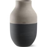 Antracit-grå Vaser från Kähler Design Omaggio - 31 cm 