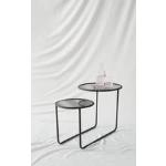 Runda bord med diameter 50cm i Glas 