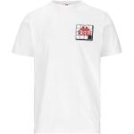 Vita Kortärmade Kortärmade T-shirts från Kappa Authentic på rea i Storlek M för Herrar 