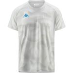 Vita Kortärmade Tränings t-shirts från Kappa Kombat på rea i Storlek XL för Herrar 
