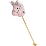 Käpphäst, Rosa Enhörning, 100 Cm Pink Teddykompaniet