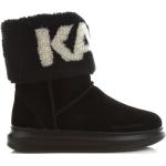 Vinter Veganska Svarta Ankle-boots från Karl Lagerfeld i Läder för Damer 