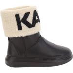 Vinter Veganska Svarta Ankle-boots från Karl Lagerfeld i Läder för Damer 