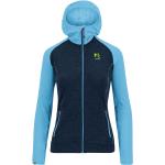 Sommar Blåa Tränings hoodies från Karpos i Storlek S i Material som andas i Fleece för Damer 