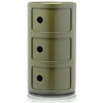Kartell Componibili 4967 3 Compartments / green