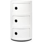 Kartell Componibili 4967 3 Compartments / White