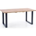 Svarta Matbord från Skånska Möbelhuset förlängningsbara i Ek 