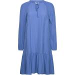 Blåa Korta klänningar från Kaffe i Storlek S för Damer 