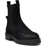 Svarta Chelsea-boots från Pavement i storlek 36 i Mocka 