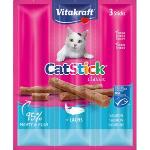 Kattgodis Vitakraft Cat Stick Mini Lax, 3-pack