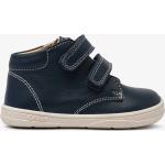 Blåa Skinnsneakers från Kavat i storlek 24 med Kardborreknäppning i Läder för Flickor 