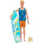 Flerfärgade Barbie Ken Actionfigurer med Hundar 