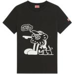 Blommiga Svarta T-shirts med tryck för Pojkar i Bomull från KENZO från Miinto.se med Fri frakt 