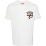 Kenzo Jungle Varsity Bomull T-shirt White, Herr