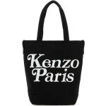Svarta Tote bags från KENZO Logo i Canvas för Herrar 