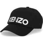 Streetwear Svarta Baseball-kepsar från KENZO Logo på rea för Herrar 