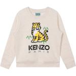 Beige Sweatshirts för barn från KENZO Tiger på rea i 12 