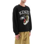 Kenzo Tiger Varsity Jungle Crew-neck Sweatshirt Black, Herr