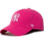Magentafärgade New York Yankees Snapback-kepsar från 47 Brand för Damer 
