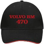 Keps Volvo BM 470One-SizeSvart Svart
