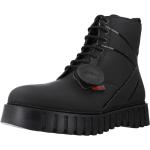 Kickers Lace-up Boots Black, Dam