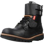 Kickers Lace-up Boots Black, Dam