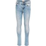 Ljusblåa Skinny jeans för Flickor i Storlek 152 i Denim från ONLY från Kids-World.se 