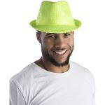 Dress Up America grön paljett Fedora-hatt för vuxn