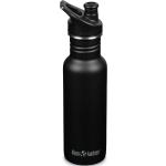 Svarta Giftfria vattenflaskor från Klean Kanteen i Rostfritt Stål för Barn 