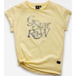 Gula Kortärmade toppar för Flickor från G-Star Raw 