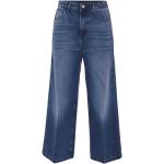 Blåa High waisted jeans Urblekta från Kocca på rea för Damer 