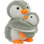 Gråa Gosedjur pingvin från Kögler med Pingviner i Bomull - 16 cm 