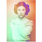 Komar väggbild Star Wars Classic Icons Color Leia