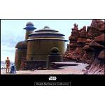 Hållbara Flerfärgade Star Wars C-3PO Affischramar från Komar 