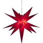 Röda Julstjärnor från Konstsmide Stjärna på rea i Plast för Barn 