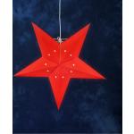 Konstsmide Pappersstjärna Röd Hängande 2963-500