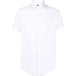 Vita Kortärmade Kortärmade skjortor från Armani Emporio Armani i Poplin för Herrar 