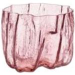 Kosta Boda Crackle Vase 17,5 cm / Pink