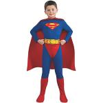 Blåa Superman Superhjältar maskeradkläder för barn från Rubie's 