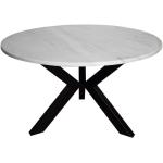 Svarta Runda matbord Lackerade från Kraljevic Design på rea med diameter 75cm i Marmor 
