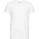 Kronos O-N Ss 273 Designers T-shirts Short-sleeved White Samsøe Samsøe