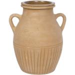 Terrakotta Vaser med skinande finish från Strömshaga i Terrakotta 