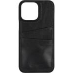 Krusell - Leather CardCover iPhone 14 Pro Max – svart