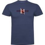 Lila Kortärmade Kortärmade T-shirts från Kruskis i Storlek M för Herrar 