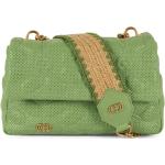 Gröna Handväskor i skinn i Läder för Damer 