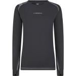 Gråa Långärmade Tränings t-shirts från La Sportiva Futura på rea i Storlek XS i Jerseytyg för Damer 