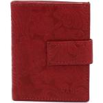 Läderplånbok Nabo NK291 röd